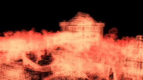 DULOC in wireframe, van opzij